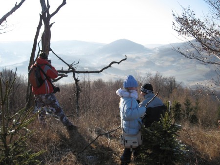 výprava na Korčín - 16.1.2010, zborová akcia