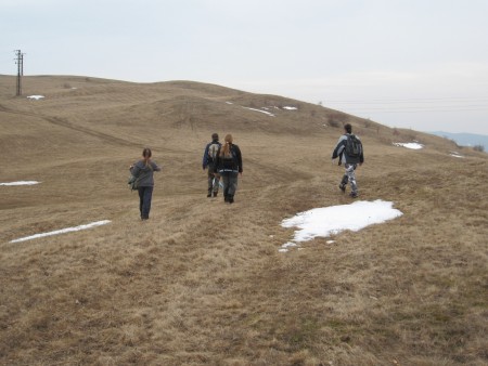 6. časť etapovky na hrade Sitno - 20.3.2010, zborová akcia