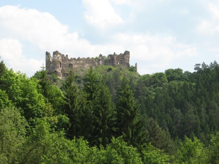 8. časť etapovky v Štiavnických vrchoch a na hrade Šášov - 22.5.2010, zborová akcia